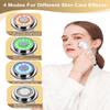 Face Massager Electric Face Lifting 4 in 1 Facial Massager Anti Aging Skin Tightening Firming Skin Care Tools (White) view 2