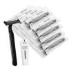 Disposable Razors in Bulk Pack of 30,Black Bulk Razors Disposable Individually Wrapped Twin Blade Disposable Shaving Razors with Shaving Cream and Clear Cap Set for Homeless,Hotel,Charity,Travel view 1