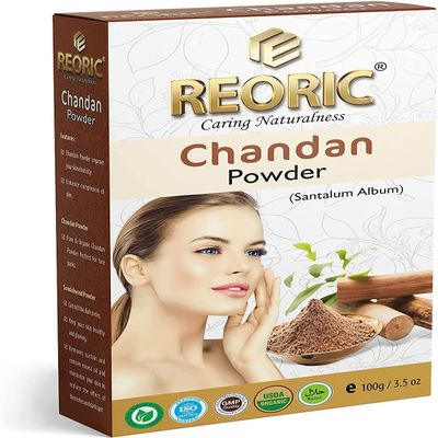 BETT Reoric Chandan Powder |Organic Sandalwood Powder |Chandan Powder, face mask |Sandalwood Powder for Skin and Body |Chandan Powder for puja |Chandan(100g, Pack of 1)