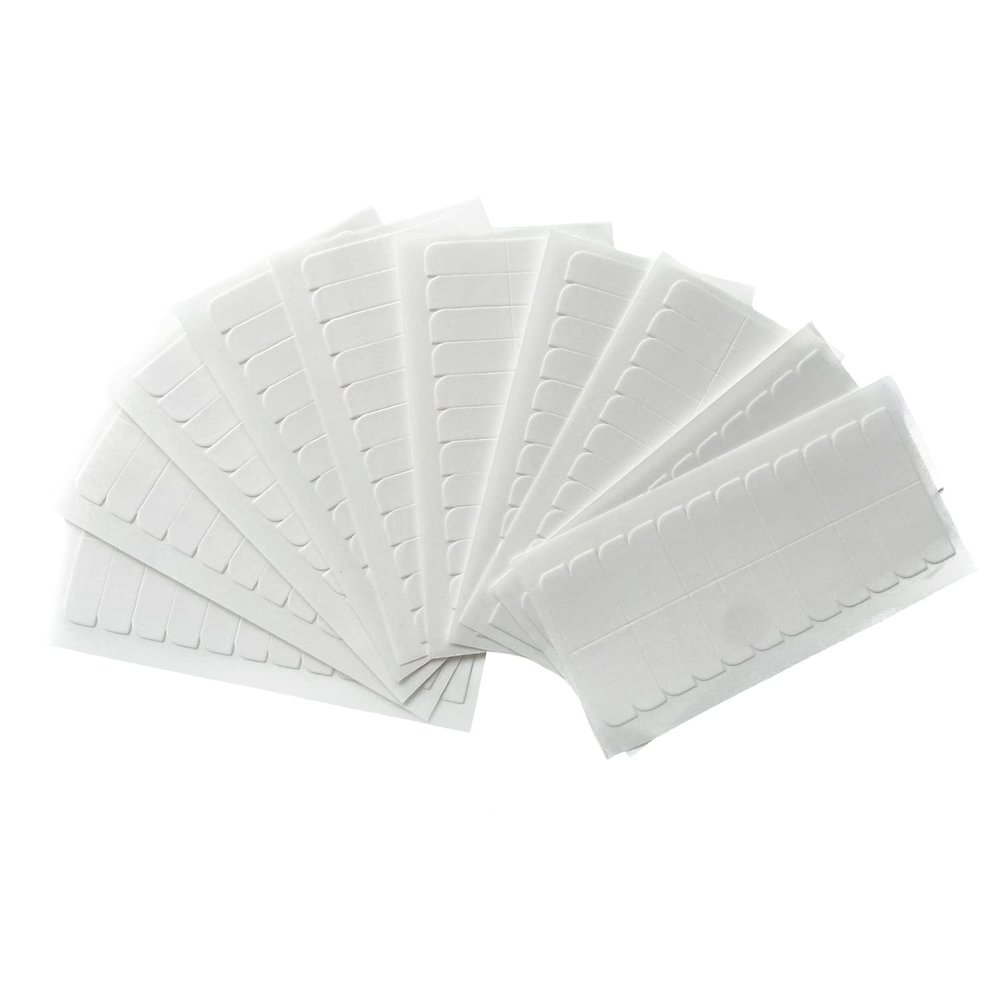 120 Pieces Hair Extensions Tape Tabs Double Sided Extension Tapes for Replacement, 4 x 0.8 cm Tape for tape in hair extensions Human Hair