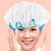 FOMIYES 4pcs Bathing Caps Elastic Shower Hats for Women Reusable Hair Covers for Shower Satin Lined Comfortable Fit for Home Beauty Salons view 4