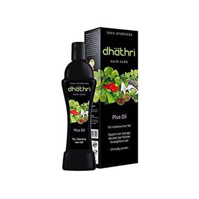 Metrol Hair Care Plus Herbal Oil | Ayurvedic hair oil for intense hair fall problems | Herbal hair oil with 21 Ingredients to enhance hair growth - 100ml