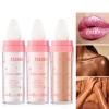 2 Pack Glitter Powder Highlighter Makeup, Body Brightens the Natural Three-Dimensional Face Blusher Patting Powder Highlighter. (01# White moonbeam) view 2