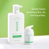 Native Sensitive Face Wash, Spa Day Every Day Facial Cleanser (2 Pack) | Daily Face Cleaner with Aloe and Vitamin B3, Unscented, 12 fl oz view 3