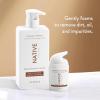 Native Moisturizing Face Wash, Spa Day Every Day Facial Cleanser (2 Pack) | Daily Face Cleaner for Radiant and Bright Skin, Coconut & Vanilla, 12 fl oz view 3