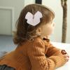 3 Pcs Pearl Hair Bows for Girls Rhinestone Bow Alligator Hair Clips Glitter Floral Bow Hairpins Holiday Hair Accessories for Women Xmas Party Gifts (White) view 2