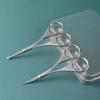 Colayer Nose Hair Scissors and Eyebrow Scissors Combo Set: Suitable for trimming nose hair, trimming eyebrows, trimming eyelashes, trimming beard (unisex). view 4
