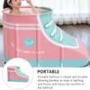 Cabilock Shoe Shape Folding Bath Tub Portable Soaking Tub for Home Use Easy to Store Includes Support Rod and Drain Valve for Relaxation and Stress Relief view 4