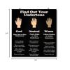 Find Out Your Undertone Posters |Spray Tan Studio Decor| Sunless Tanning Salon | Educational Wall Art | Matte Poster (11 x 14) view 1