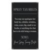 Spray Tan Rules Poster, Spray Tan Studio Decor, Sunless Tanning Salon, Self-Love Wall Art, Promote Self-Acceptance In Beauty Salon, Matte Poster, Sunless Tanning Poster, Spray Tan Wall Decor, Salon Decor (Brown Background, Pink Font, 11 x 14) view 1