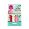 eos 100% Natural & Organic Lip Balm Sticks- Strawberry Sorbet, Vanilla Bean, Sweet Mint & Pomegranate Raspberry, Lip Care Products, 0.14 oz, 4-Pack view 1