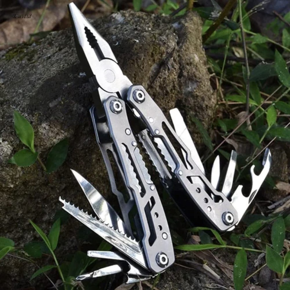 Gifts For Men, MultiTools, 21in1, Pocket tools for men, MultiFuncional Plier, Chrismas gift (Grey)