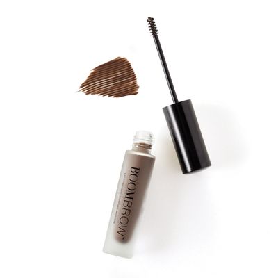 Boom Brow Easy-to-Apply Lightweight Brow Mousse, Moisturizing, Subtle Definition, Volume, Shape & Color Enhancement, Boom Beauty By Cindy Joseph Cosmetics - (Medium Brown)