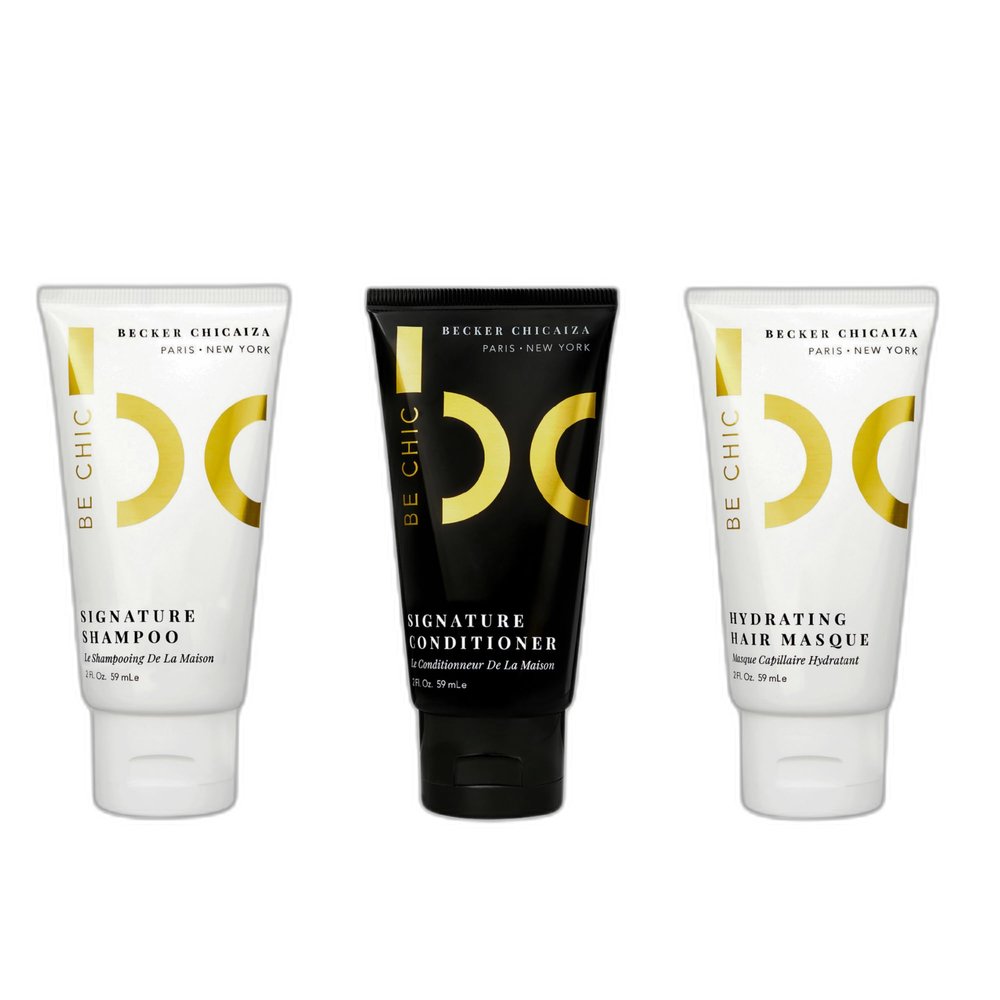 BE CHIC Mini Bundle: Signature Shampoo + Signature Conditioner + Hydrating Hair Masque