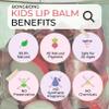 Bongbong Friends Kids Lip Balm - Tinted, Moisturizing, Plant-Based, Glossy Finish, Rose Pink view 3