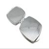 3dancraftit Personalized DIY Blank Portable Pocket Compact Photo Mirror Frame Double Sided Travel Makeup Mirror Nickel 2 5/8" / 6.6cm E16 view 4
