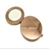 3dancraftit Round Personalized DIY Blank Portable Pocket Compact Photo Mirror Frame Double Sided Travel Makeup 2 3/4" / 7cm Rose Gold T27 view 4