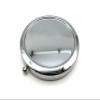 3dancraftit Round Personalized DIY Blank Portable Pocket Compact Photo Mirror Frame Double Sided Travel Makeup 2 3/4" / 7cm Nickel AC128 view 1
