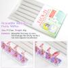 BQAN 2 Set Nail Holder for Painting Nails, Aurora Acrylic Nail Stand for Press on / Fake Nail Tips Training / Nails Display with 96 Pcs Reusable Adhesive Putty view 4