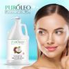 PUROLEO Fractionated Coconut Oil 128 Fl Oz/3784 ML (Packed In Canada) 100% Natural and odorless Moisturizer & Carrier Oil l Hair Skin Body, Aromatherapy, Massage, Makeup Remover view 3