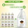 PUROLEO Castor Oil 128 Fl Oz/3784 ML (Made in Canada) Hair, Lash, Beard, Eyelashes & Eyebrow Oil Jamaican Black castor oil for thicker brow longer lashes, Make eyelash serum, hair serum for dry hair view 4