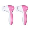 Magik 2-4 Pack 5-in-1 Electronic Face Facial Deep Clean Brush Exfoliate Spa Massage (2 Pack) view 1