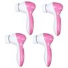 Magik 2-4 Pack 5-in-1 Electronic Face Facial Deep Clean Brush Exfoliate Spa Massage (4 Pack) view 1