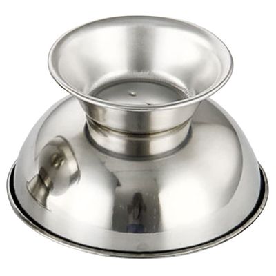 FRCOLOR Tall Beating Bowl Shaving Tool Household Shaving Cup Reusable Cup Soap Bowl Metal Shave Metal Supplies Shave s for Men
