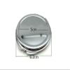 3dancraftit Round Personalized DIY Blank Portable Pocket Compact Photo Mirror Frame Double Sided Travel Makeup Mirror Nickel 2 1/2" / 6.2cm E15 view 2