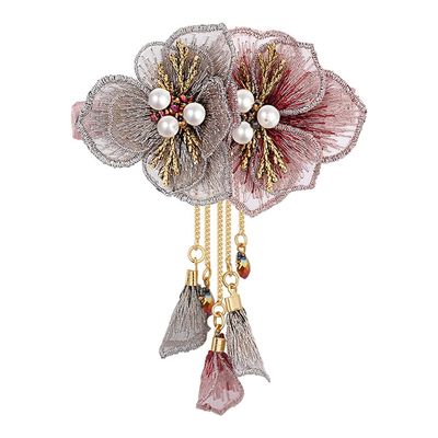 AAGAZA Shuangshenghua Series Spring Hairpin Top Clip Hair Accessories Headwear Hairpin Luxurious and Elegant Spring Clip /1876