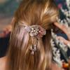 AAGAZA Shuangshenghua Series Spring Hairpin Top Clip Hair Accessories Headwear Hairpin Luxurious and Elegant Spring Clip /1876 view 2