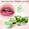 BINGBRUSH 2 Pcs Aloe Color Changing Lipstick Queen,PH Mood Long Lasting Labiales Lip Gloss Lip Balm Tinted Magic Lip Stain Makeup Lipstick Set for Women view 2