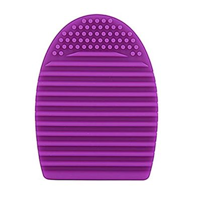 FOMIYES Silicone Makeup Brush Cleaner Handheld Tool for Effortless Cleaning of Cosmetic Brushes for Home and Travel Use