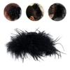 LALAFINA Stylish Hair Clips Women Plume Hair Clip Furry Claw Decorative Accessory view 2