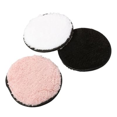 FOMIYES Cotton Makeup Puff Double Layer Gentle Cleansing Pads Reusable Ideal for Deep Pore Cleaning Random Color