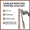 CARSLAN Volume Mascara Original Lengthening Mascara Cruelty Free Lash, No Flaking, No Clumping, Very Brown (1-count) view 3