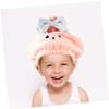 GLEAVI Portable Boys and Girls Dry Hair Bonnet Bath Hair Towel Poncho Toddler Bath Towel view 4