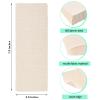 Maitys 600 Pieces Body and Facial Muslin Strips for Hair Removal Natural Muslin Epilating Strips 2.8 x 7.9 Inches Large Bulk for Women and Men view 2