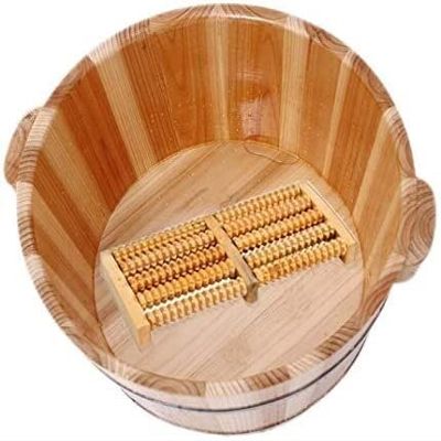 SLLSHG Foot Barrel Foot Bath, Pedicure Basin, Foot Massage Basin, Household, Hotel, Foot Spa Bath Massager (Color : B)