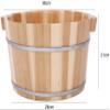 SLLSHG Foot Barrel Foot Bath, Pedicure Basin, Foot Massage Basin, Household, Hotel, Foot Spa Bath Massager view 3