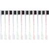 LALAFINA 12pcs Dual End Eyebrow Brush Comb and Edge Brush for Precise Grooming and Shaping Makeup Tool for Eyebrow Styling and Cleaning view 1