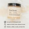 FootFitter Natural Foot Scrub with Sea Salt, Deep Exfoliating Foot Care for Dry Skin, Calluses, and Cracked Heels, Smooths Dry Feet (Made in Germany) Sweet Vanilla Scent view 3