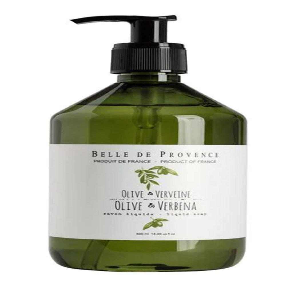 Belle de Provence Olive & Verbena 500ml Pump Liquid Soap