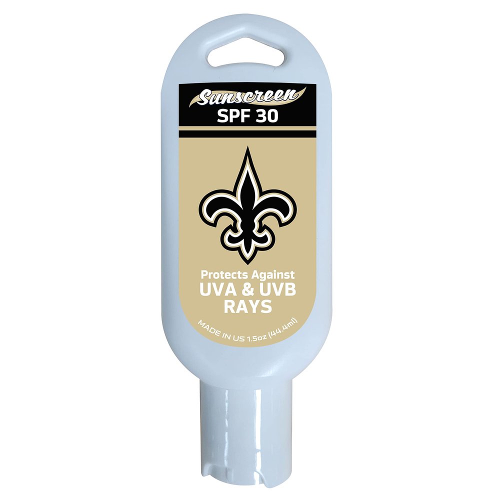 FANMATS 34711 New Orleans Saints 1.5oz SPF 30 Sunscreen