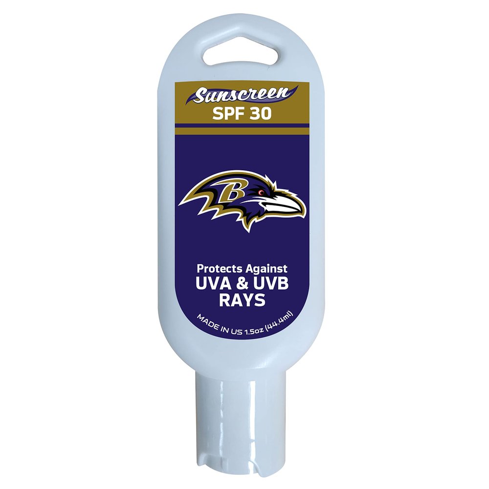 FANMATS 34611 Baltimore Ravens 1.5oz SPF 30 Sunscreen