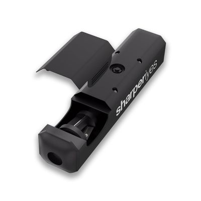 SharperIyes Automatic Sharpener for Cosmetic Wood Pencils Only (Black) *not Intended for Plastic Gel Cosmetic Pencils