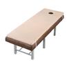 KKCD Solid Color Massage Table Mattress Pad with Elastic Bands Sponge Lash Bed Topper with Breath Hole Non-Slip Lash Bed Cushion Topper for Beauty Salon (Bed Not Included),Beige 3cm,60x180cm view 1