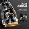 SUPRENT PRO Professional Hair Clippers for Men- USB-C Rechargeable Barber Hair Trimmer & T-Blade Trimmer Combo with 5V-Boost Technology- Cordless Clippers- LED Display Black view 4