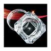 10PCS 5g (5ml 0.17oz) Clear Diamond Empty Acrylic Container for Cosmetic Cream Jewelry Eyeshadow Empty Jar Pot view 3