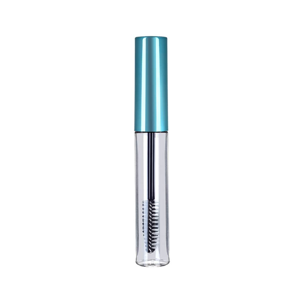 1PCS 10ml Empty Mascara Tube Wand Eyelash Cream Container Bottle With Rubber rts,Sky Blue